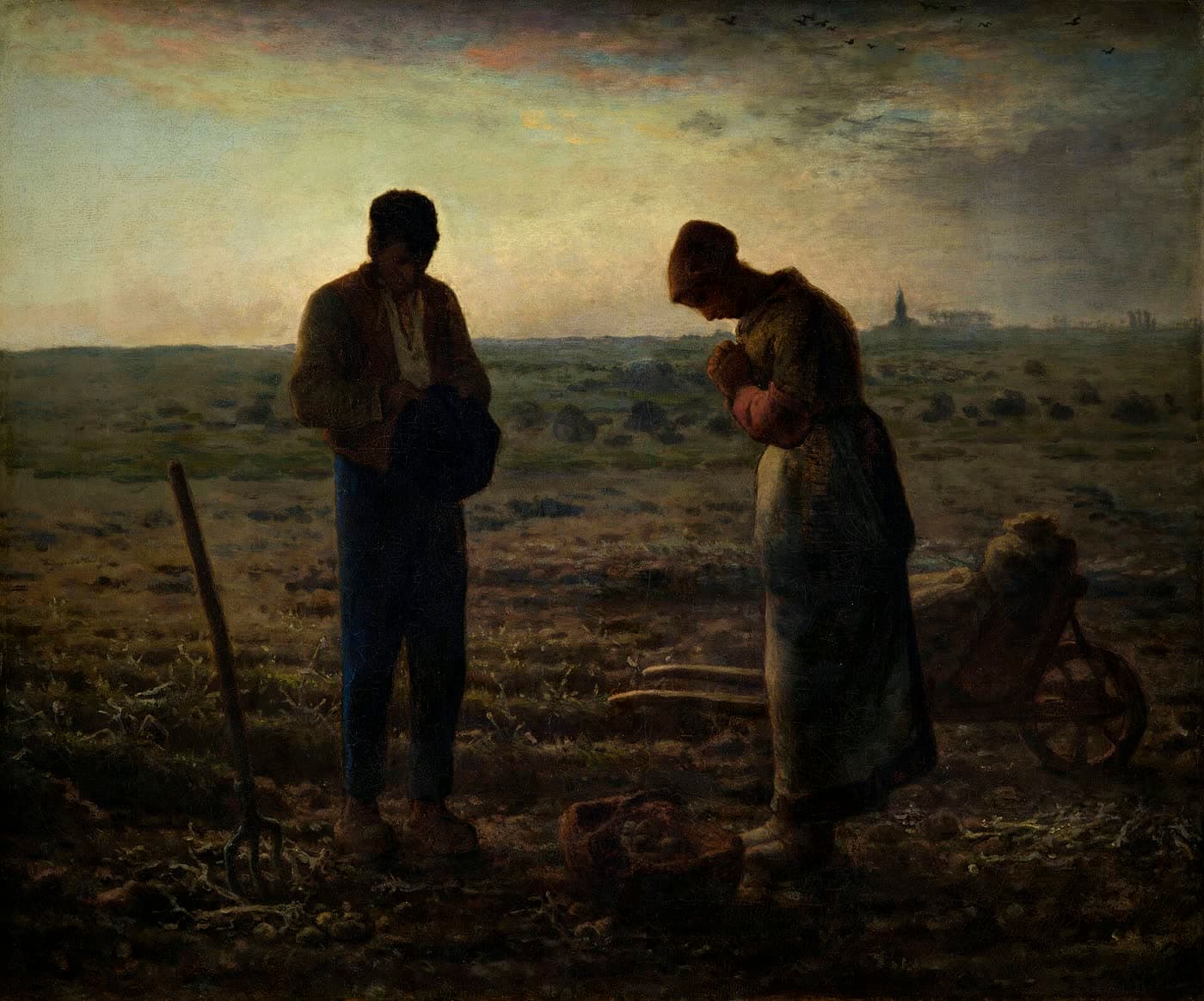 Jean-François Millet, The Angelus (1857–1859)