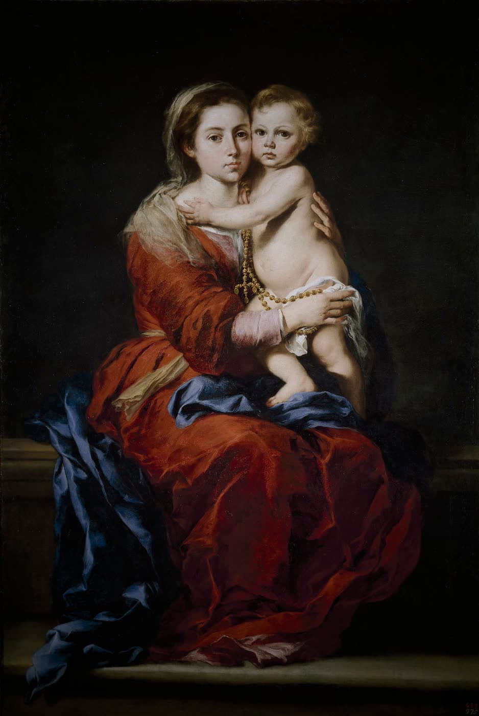 Bartolomé Esteban Murillo, Virgin of the Rosary (c. 1650-1655)